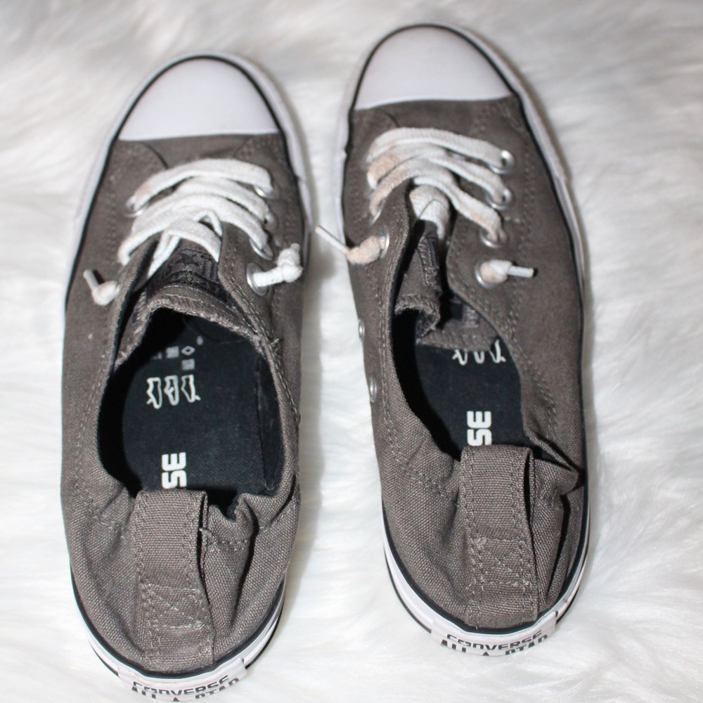 Converse All Star, shoreline grey slip on shoes